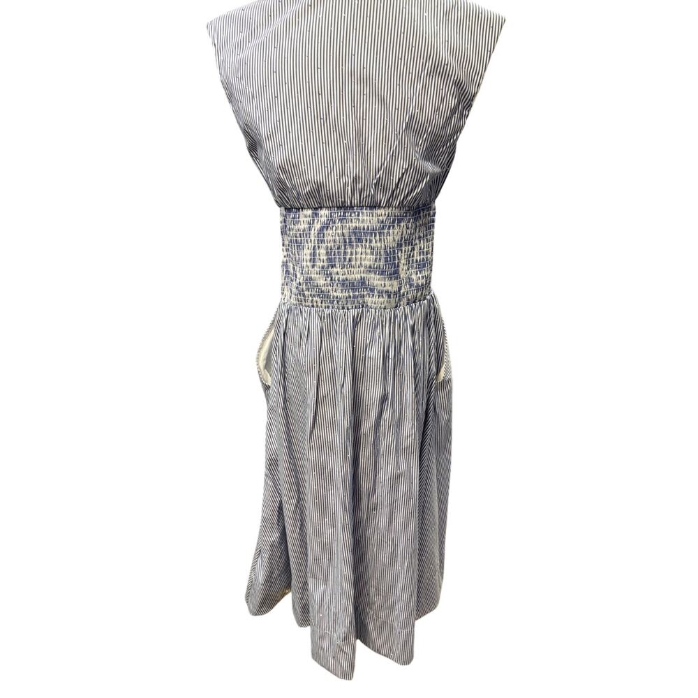 Anthropologie Tommie Shine Edition Front Zip Midi Dress - Picture 6 of 8